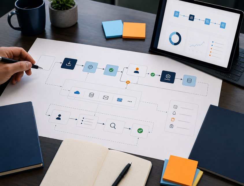Business Process Automation Consulting for workflow improvement system integration and operational efficiency
